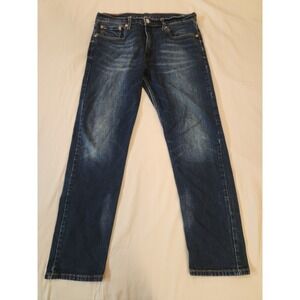 Levi's Men's 502 Original Straight Fit Jeans - Dark Wash Size W33X32L Slim